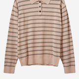 POLO A MANICHE LUNGHE IN MISTO VISCOSA 21109 985 THE.GARMENT 