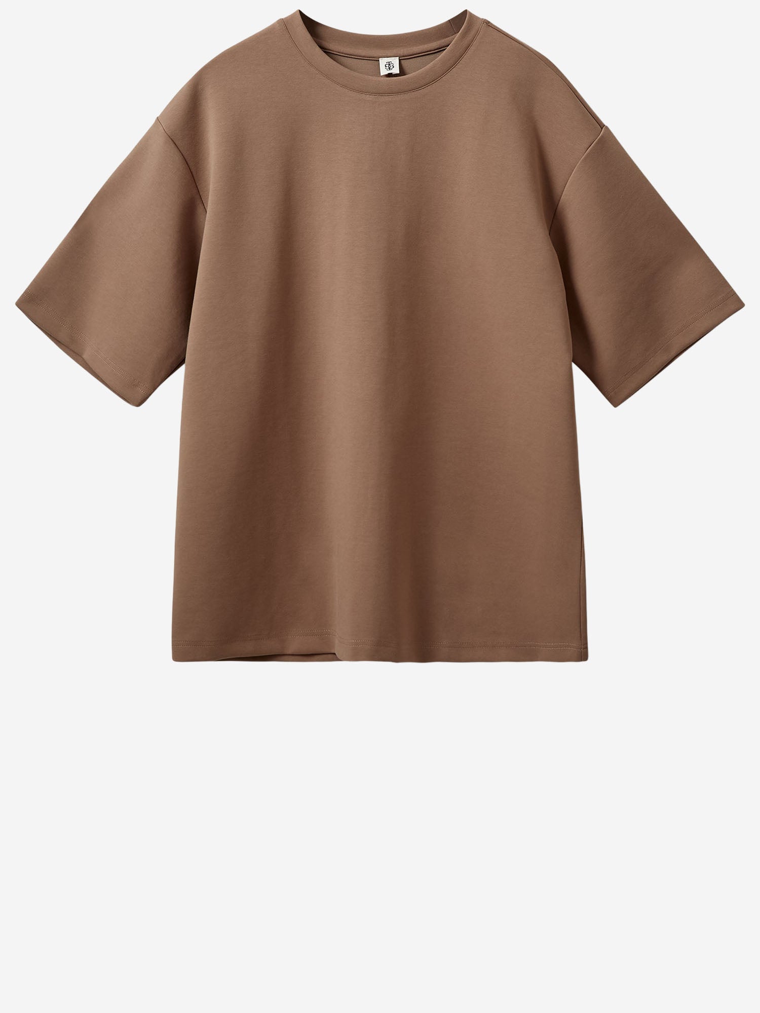 T-SHIRT TG BOW IN MISTO COTONE STRETCH 21721 513 THE.GARMENT 