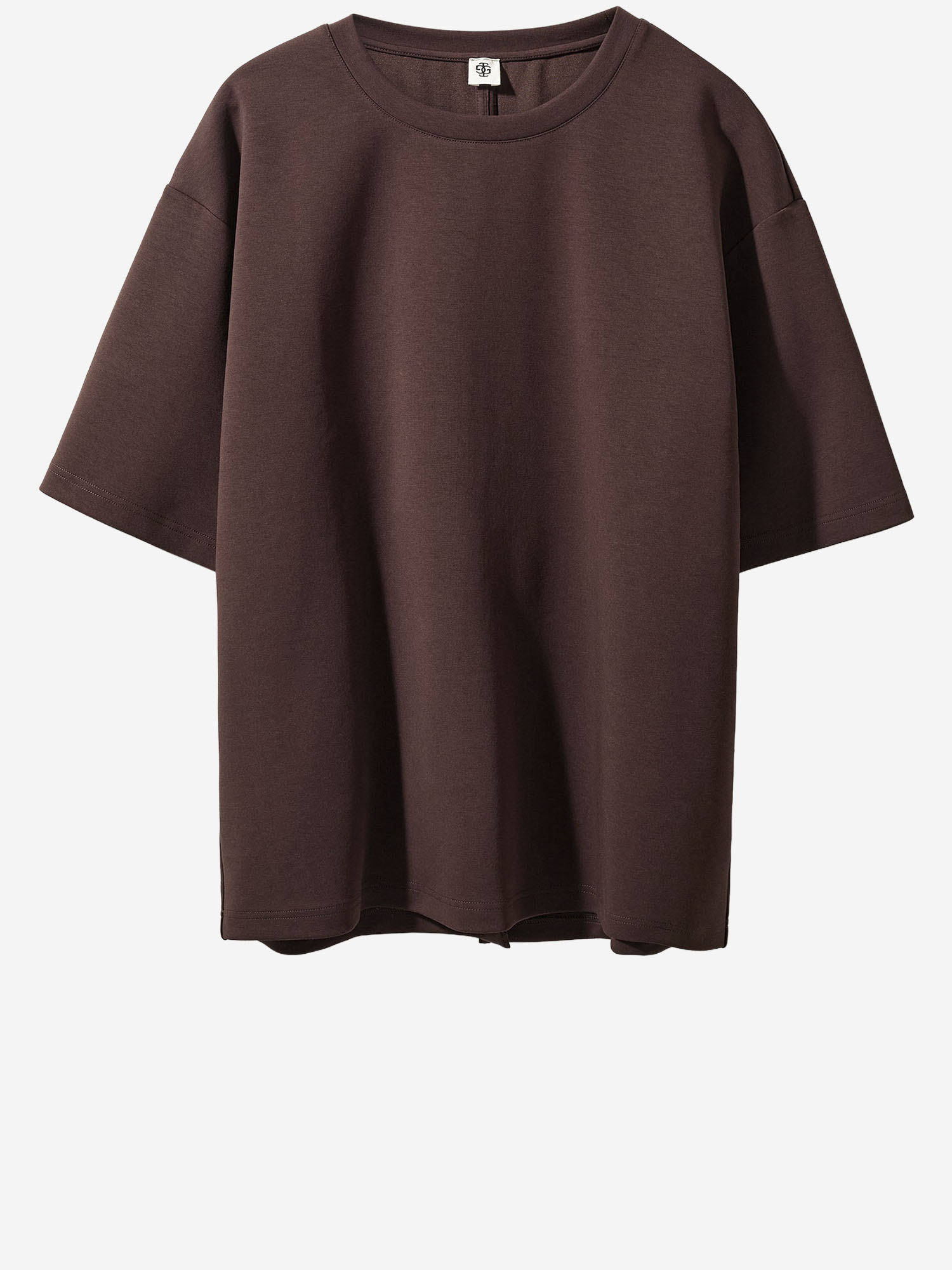 T-SHIRT TG BOW IN MISTO COTONE STRETCH 21721 514 THE.GARMENT 