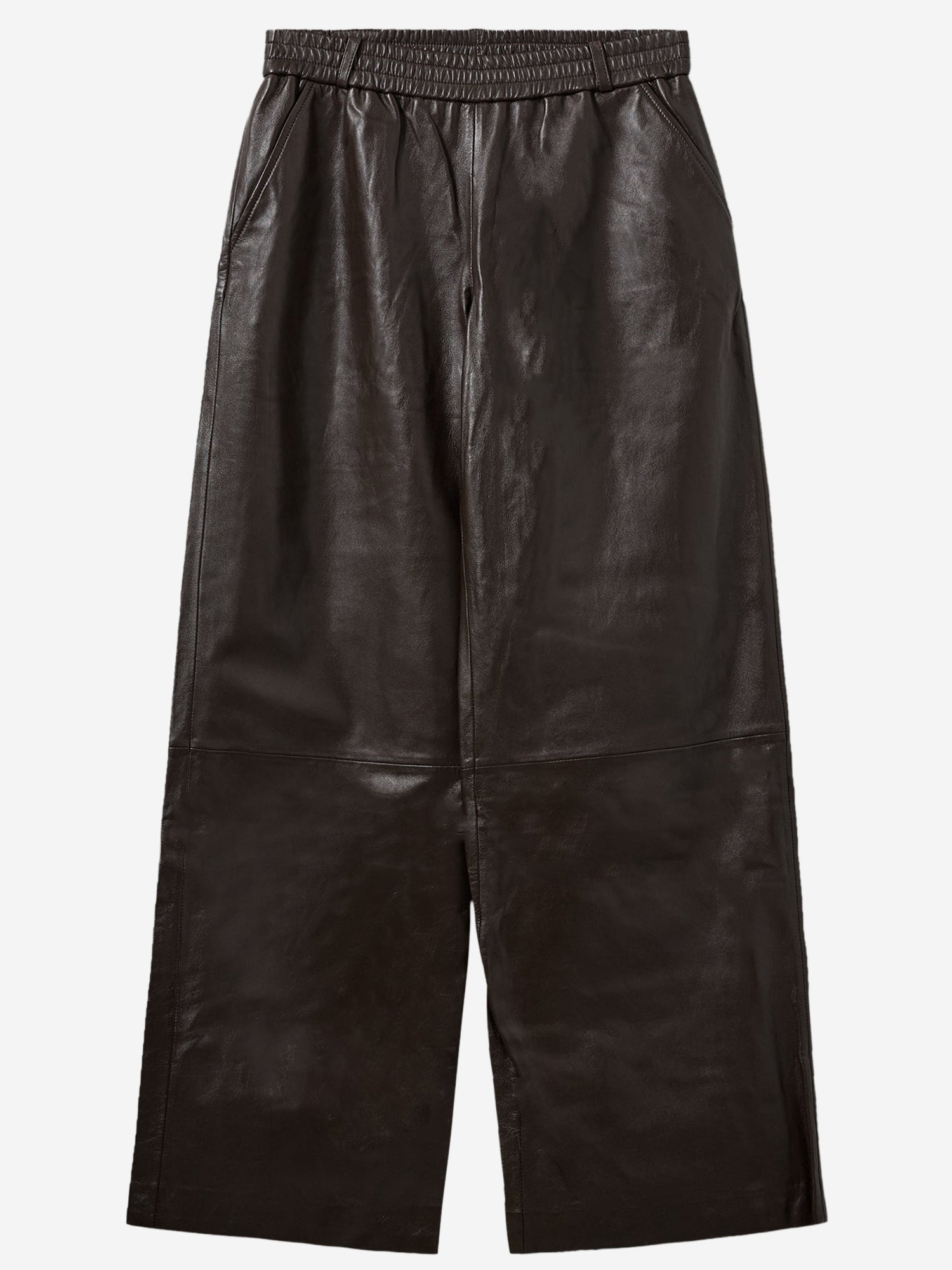 PANTALONI SOHO IN PELLE DI AGNELLO 22062 500 THE.GARMENT 
