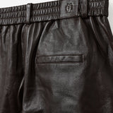 PANTALONI SOHO IN PELLE DI AGNELLO 22062 500 THE.GARMENT 