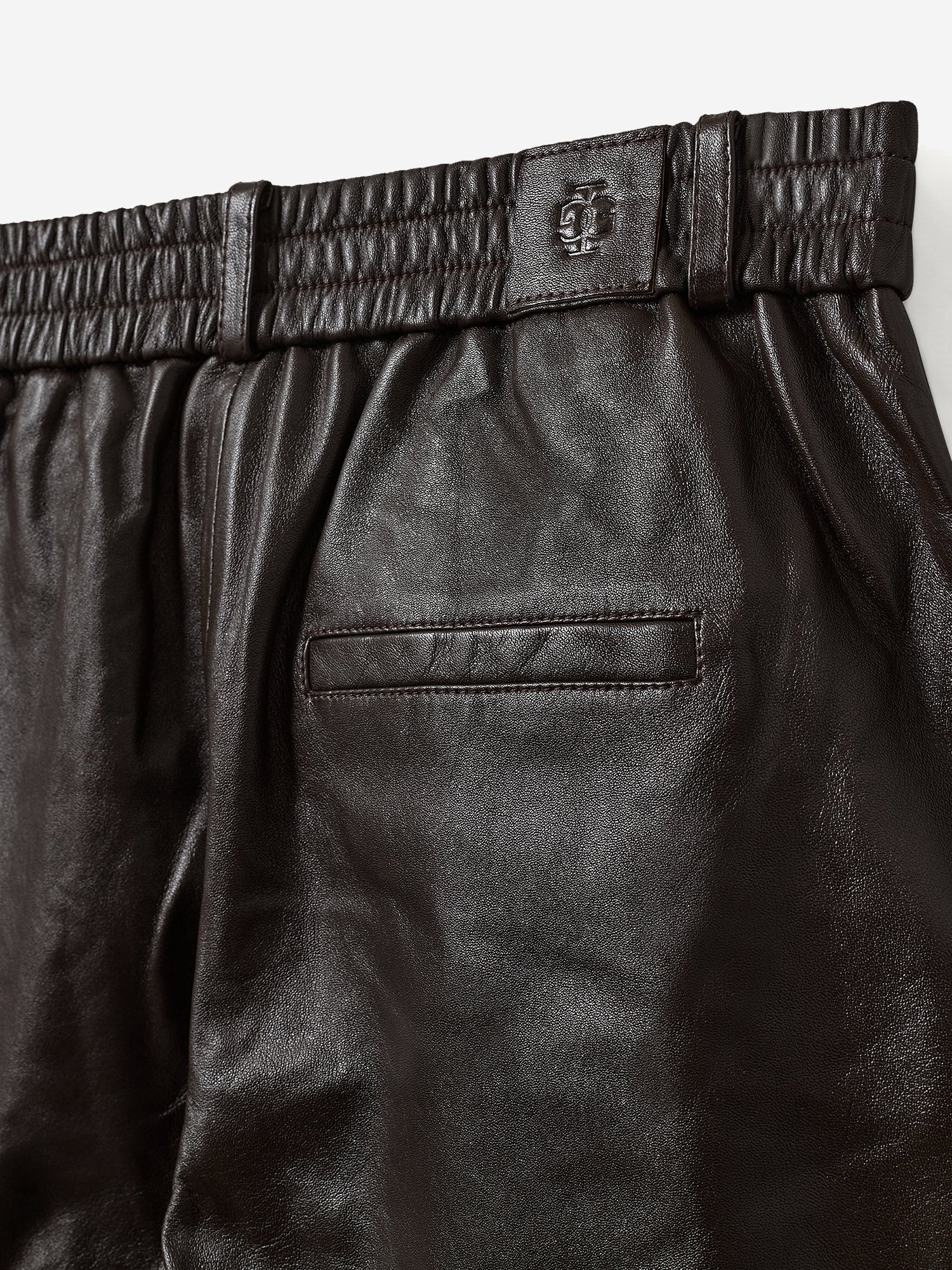 PANTALONI SOHO IN PELLE DI AGNELLO 22062 500 THE.GARMENT 
