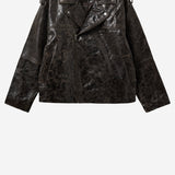GIUBBOTTO BIKER IN PELLE DI AGNELLO 22178 961 THE.GARMENT 