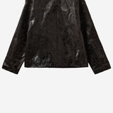 GIUBBOTTO BIKER IN PELLE DI AGNELLO 22178 961 THE.GARMENT 