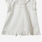 TOP IN COTONE CON INSERTI IN PIZZO 22236 000 THE.GARMENT 