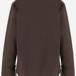 CAMICIA IN COTONE CON RICAMI FLOREALI 22237 512 THE.GARMENT 