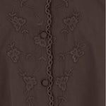CAMICIA IN COTONE CON RICAMI FLOREALI 22237 512 THE.GARMENT 