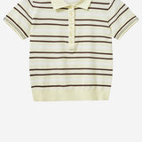 POLO IN MISTO VISCOSA A RIGHE 22244 983 THE.GARMENT 