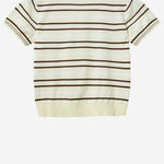 POLO IN MISTO VISCOSA A RIGHE 22244 983 THE.GARMENT 