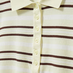 POLO IN MISTO VISCOSA A RIGHE 22244 983 THE.GARMENT 