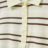 POLO IN MISTO VISCOSA A RIGHE 22244 983 THE.GARMENT 