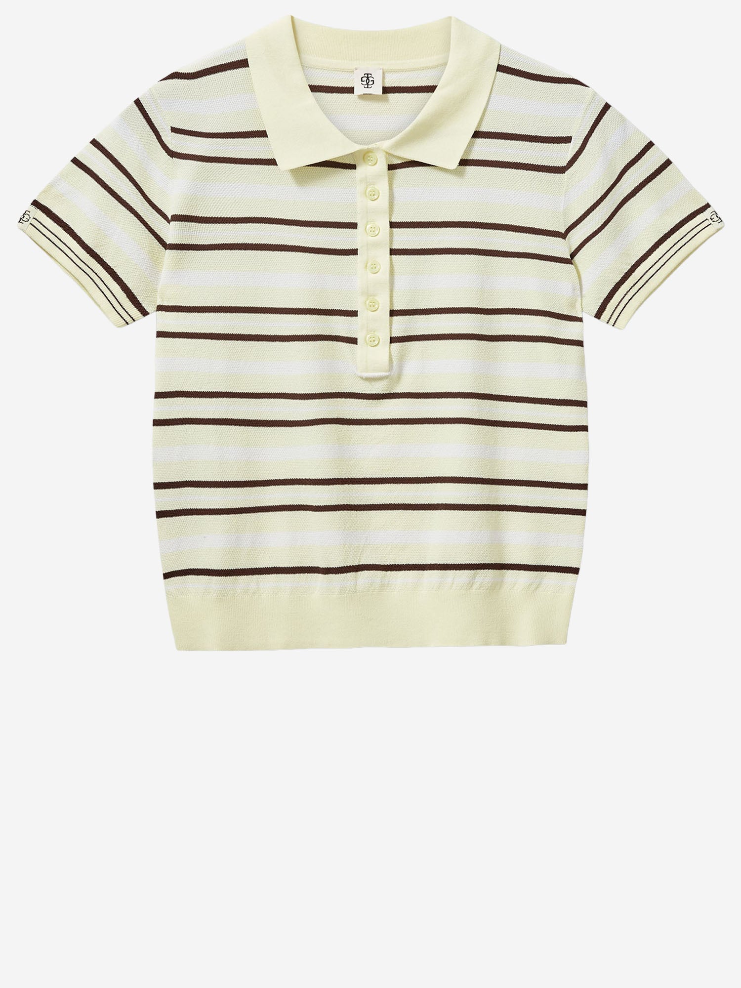 POLO IN MISTO VISCOSA A RIGHE 22244 983 THE.GARMENT 