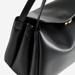 BORSA A SPALLA EUDORA IN TESSUTO VEGANO 261WTMCT0OOVF0303A JETBLACK THEMOIRè 