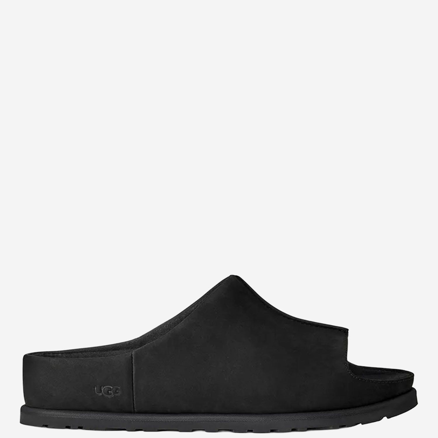SANDALI OTZO IN SUEDE CON LOGO 1177351 BLK UGG 