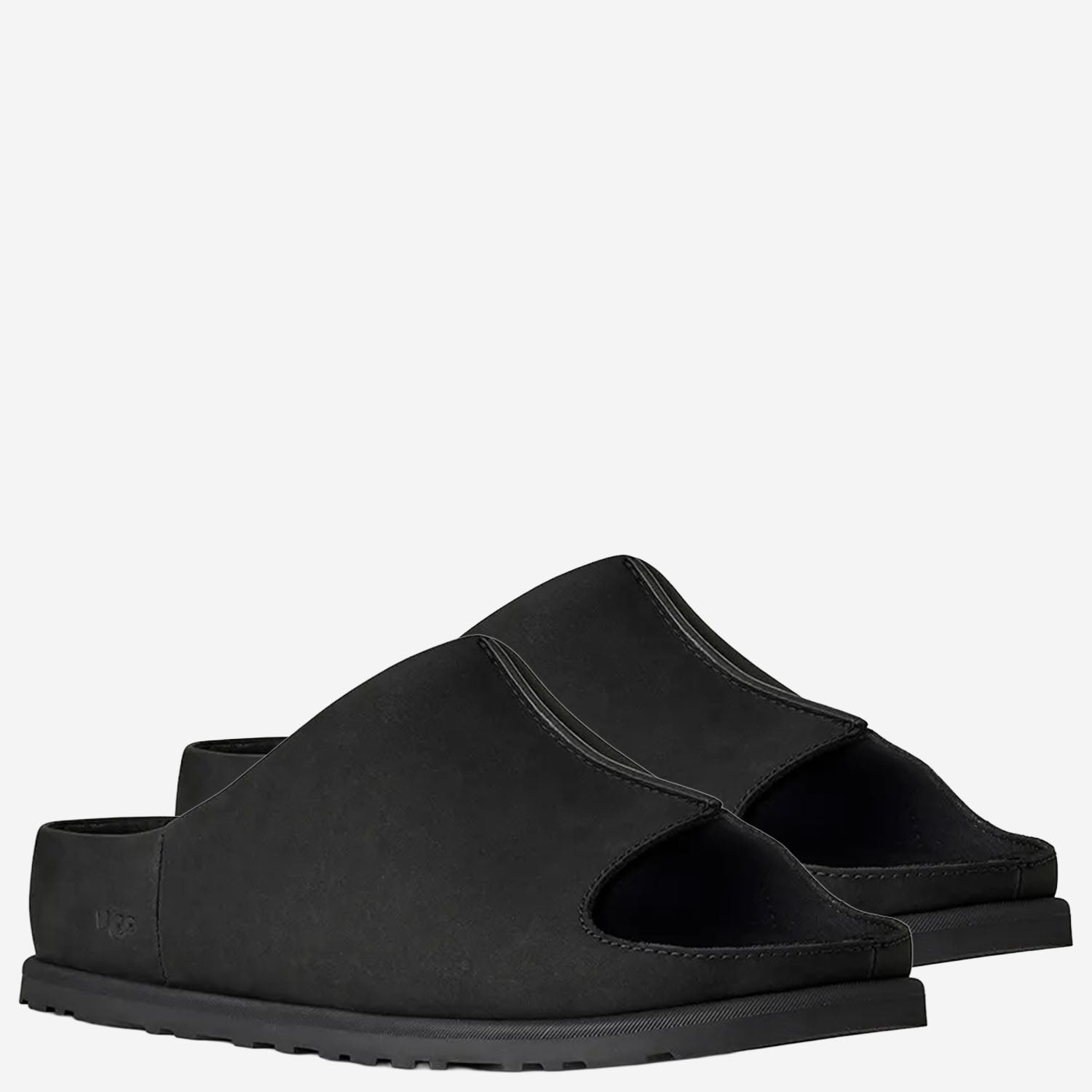 SANDALI OTZO IN SUEDE CON LOGO 1177351 BLK UGG 
