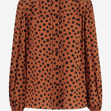 Camicia di seta a pois 8B0AB8E2 A62U46 VALENTINO 