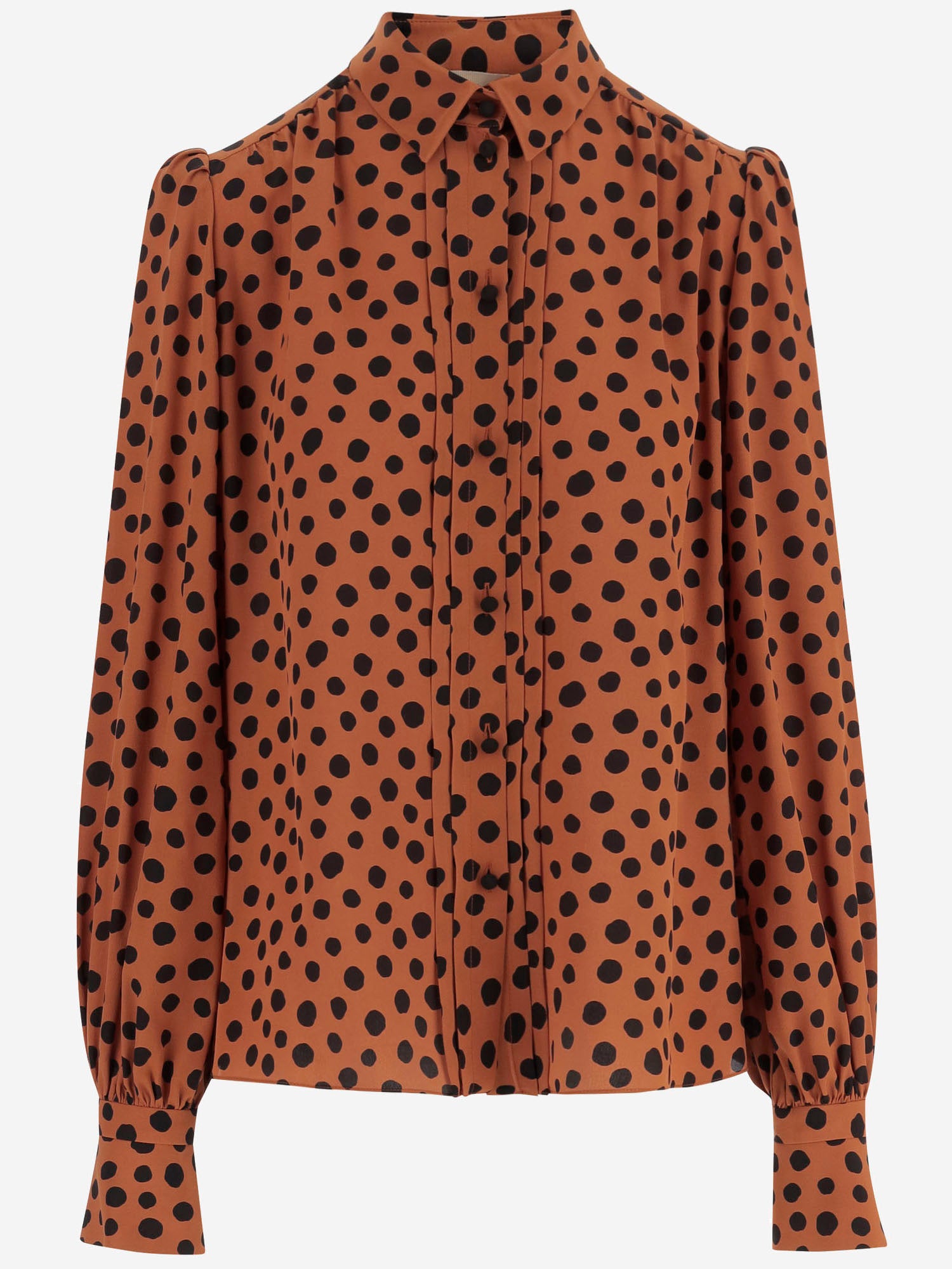 Camicia di seta a pois 8B0AB8E2 A62U46 VALENTINO 