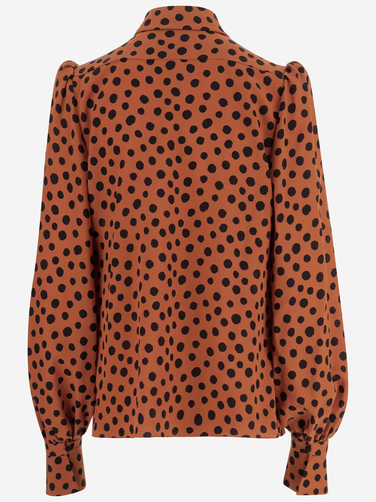 Camicia di seta a pois 8B0AB8E2 A62U46 VALENTINO 