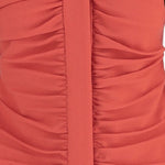 Abito in lana vergine con ruches 8B0CE5R5 A6FFE7 VALENTINO 