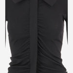 MAGLIA IN MISTO VISCOSA CON ARRICCIO 8B0KA15I A8M0NO VALENTINO 