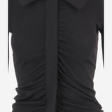 MAGLIA IN MISTO VISCOSA CON ARRICCIO 8B0KA15I A8M0NO VALENTINO 