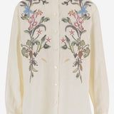 Camicia in lino 8B3AB826 9M4AM0 VALENTINO 