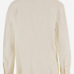 Camicia in lino 8B3AB826 9M4AM0 VALENTINO 