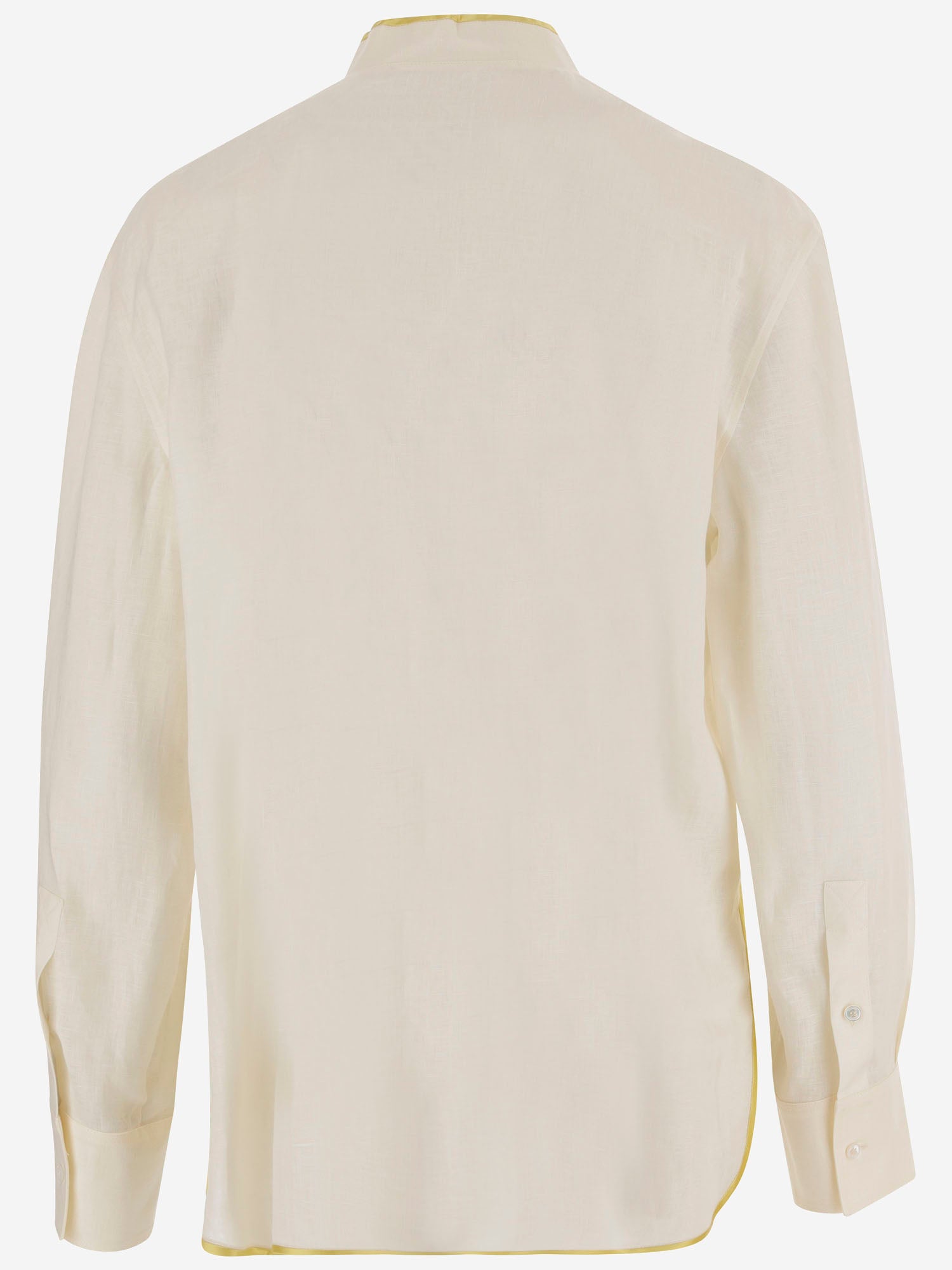 Camicia in lino 8B3AB826 9M4AM0 VALENTINO 