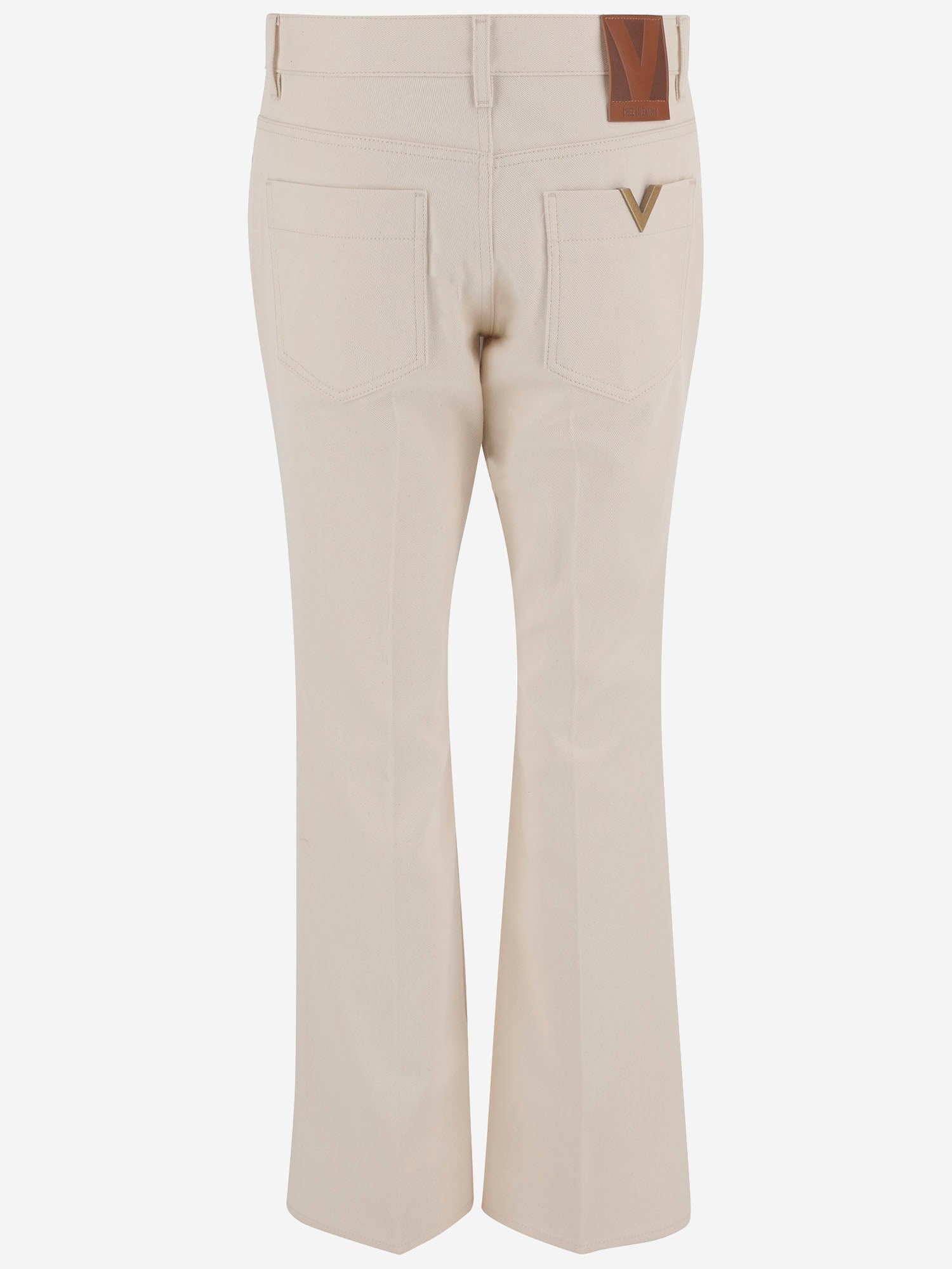 PANTALONI IN  COTONE CON LOGO 8B3DD21V 9Y5A03 VALENTINO 