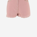 PANTALONI CORTI IN MISTO COTONE 8B3DDB8S 9Y9O45 VALENTINO 