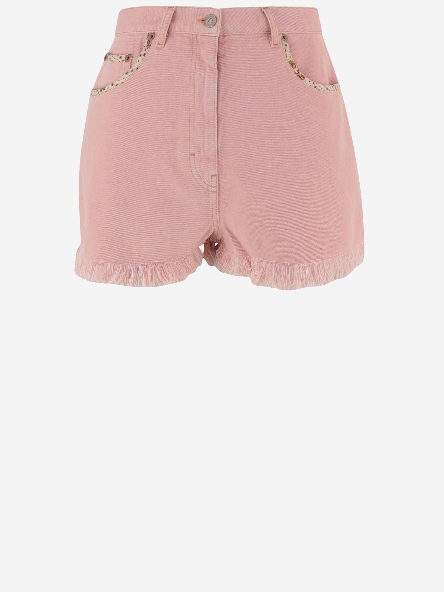 PANTALONI CORTI IN MISTO COTONE 8B3DDB8S 9Y9O45 VALENTINO 