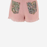 PANTALONI CORTI IN MISTO COTONE 8B3DDB8S 9Y9O45 VALENTINO 