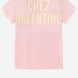 T-SHIRT IN COTONE CON STAMPA 8B3MG24Y 9GLC5R VALENTINO 