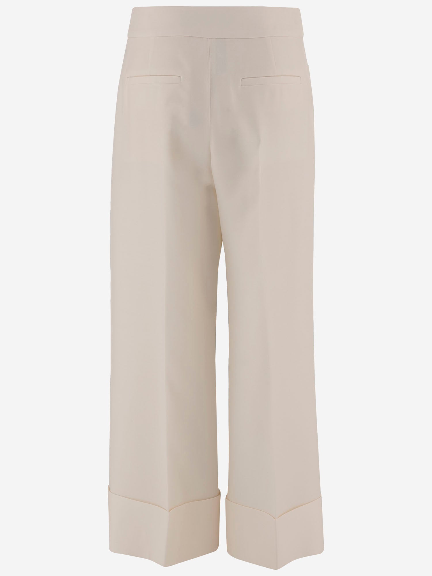 PANTALONI IN LANA E SETA 8B3RB725 1CFA03 VALENTINO 