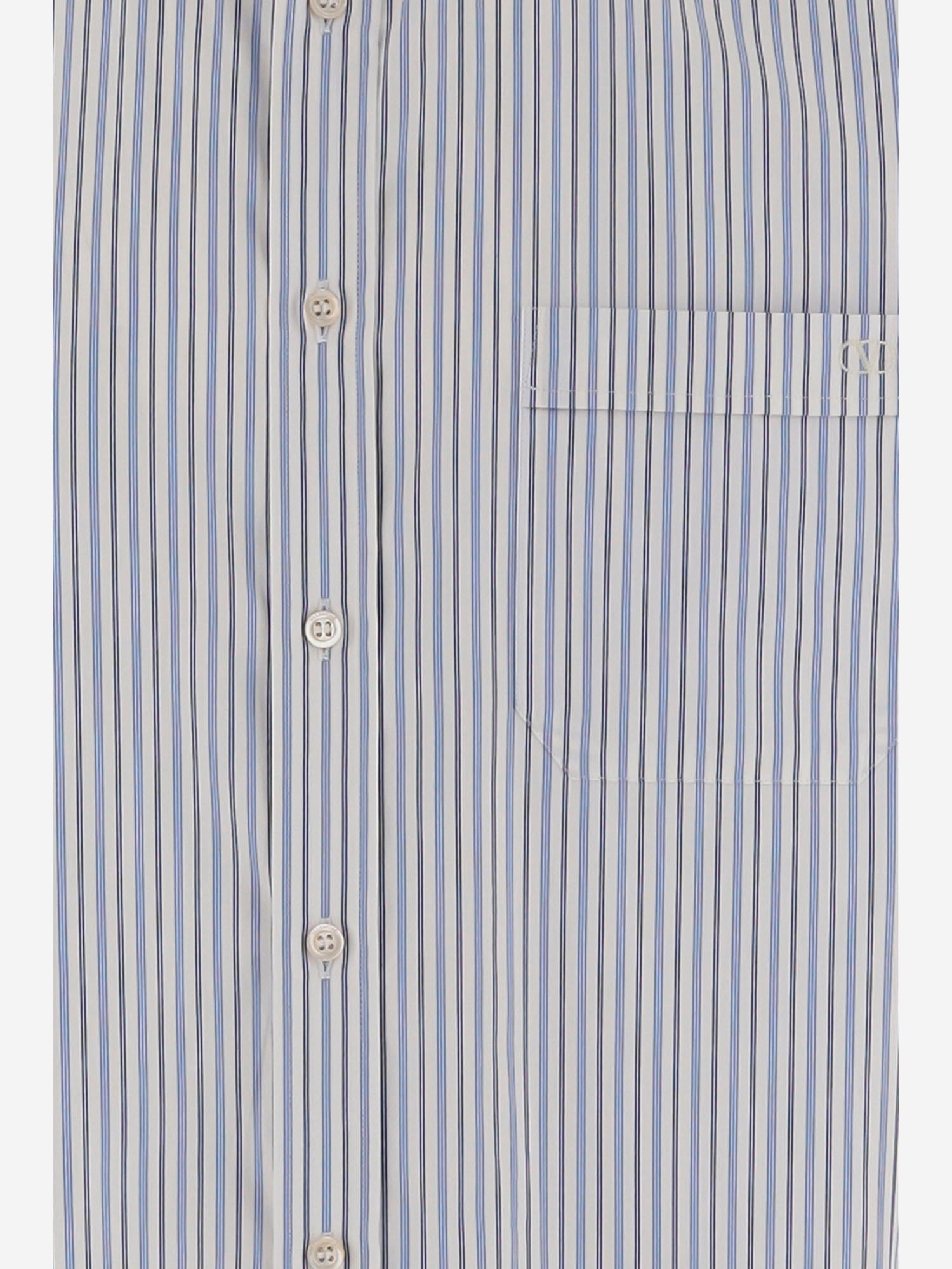 CAMICIA IN COTONE CON LOGO 8V3ABS80 B95C1L VALENTINO 