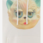 Felpa in cotone con Stampa Le Chat De La Maison 8V3MF28N BD1A03 VALENTINO 