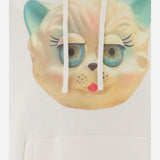 Felpa in cotone con Stampa Le Chat De La Maison 8V3MF28N BD1A03 VALENTINO 