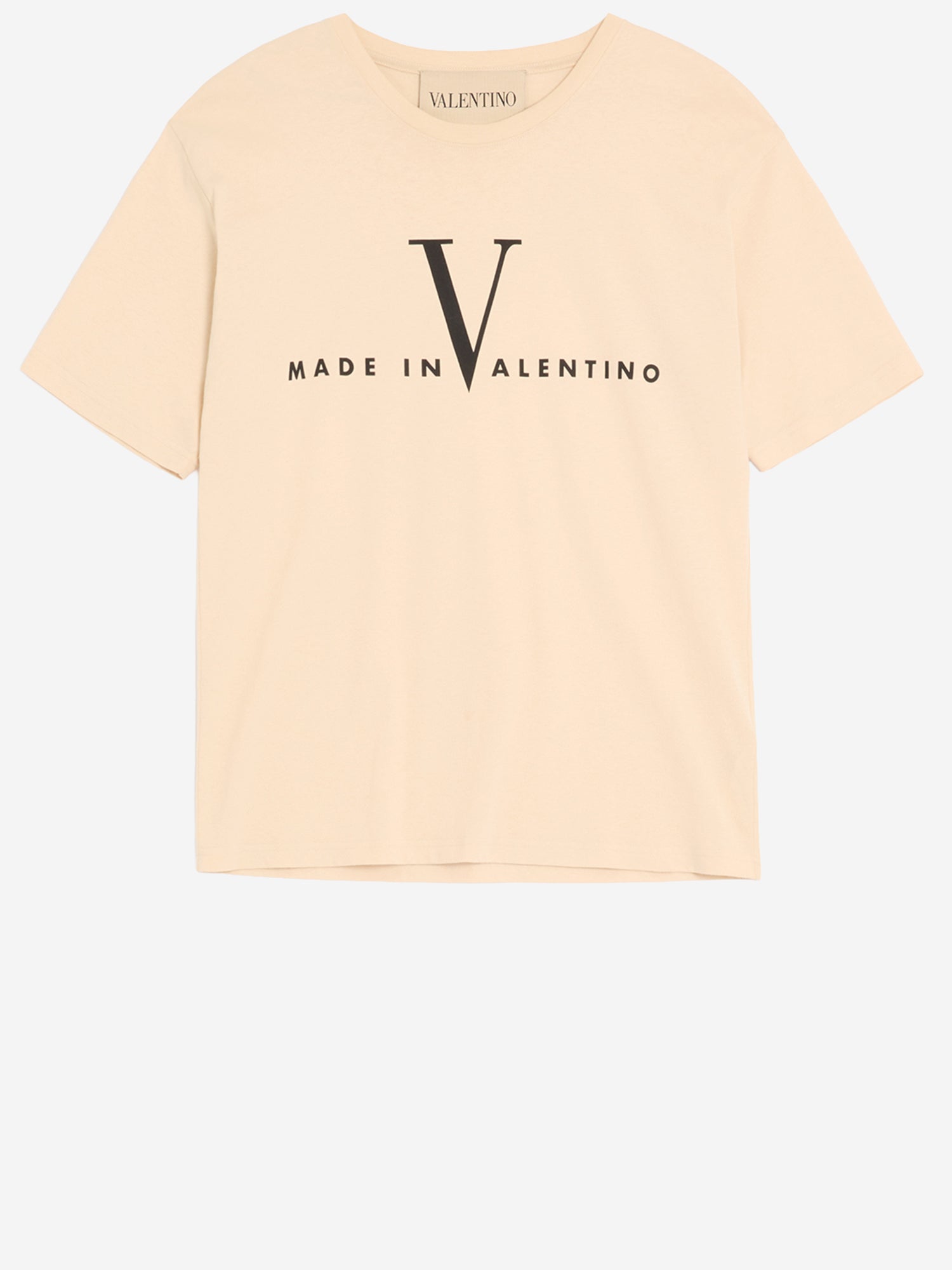 T-SHIRT IN COTONE CON LOGO 8V3MG16P BAQQT3 VALENTINO 