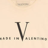 T-SHIRT IN COTONE CON LOGO 8V3MG16P BAQQT3 VALENTINO 