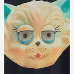 T-shirt in cotone con Stampa Le Chat De La Maison 8V3MG16P BD0598 VALENTINO 