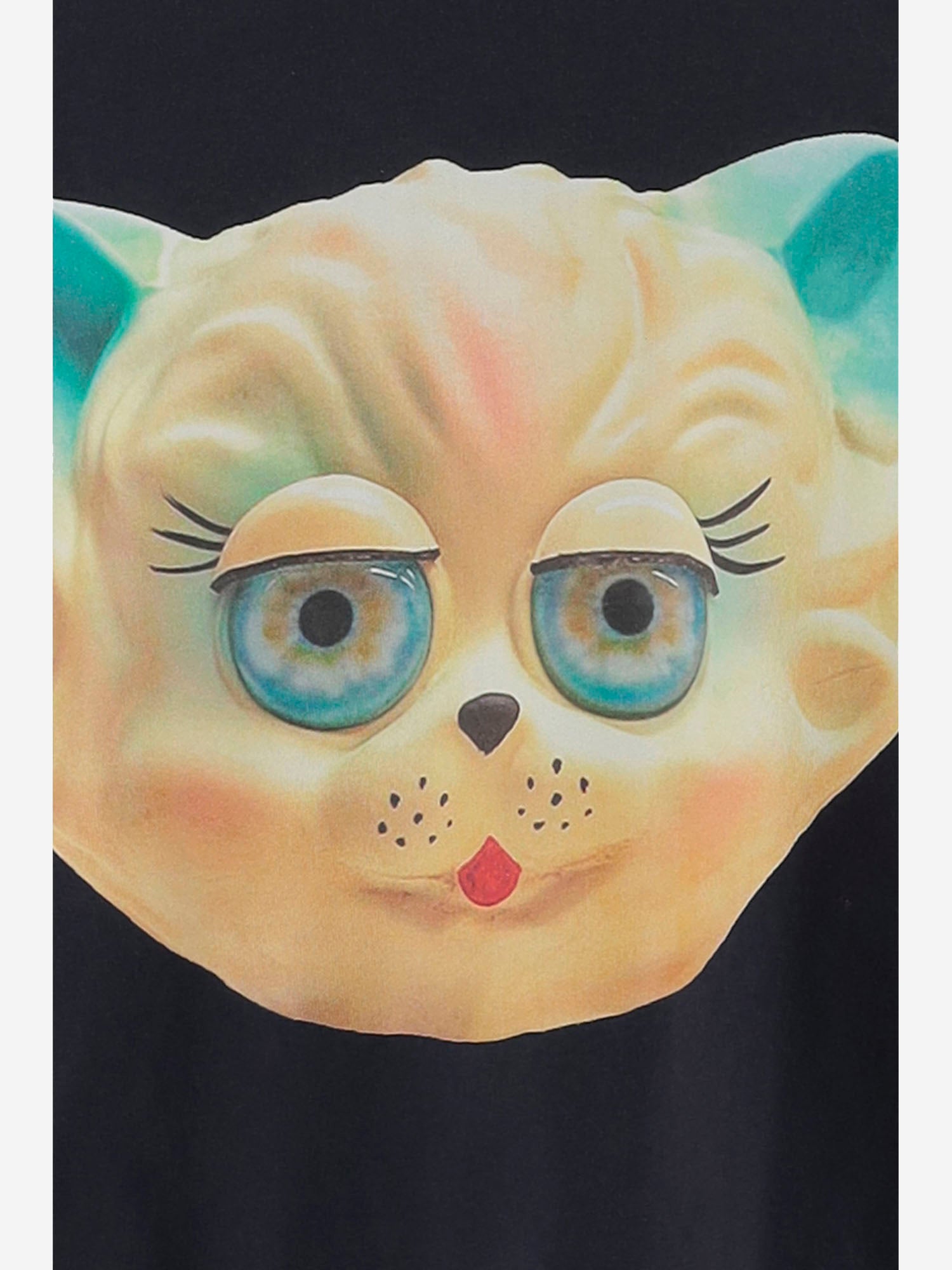 T-shirt in cotone con Stampa Le Chat De La Maison 8V3MG16P BD0598 VALENTINO 