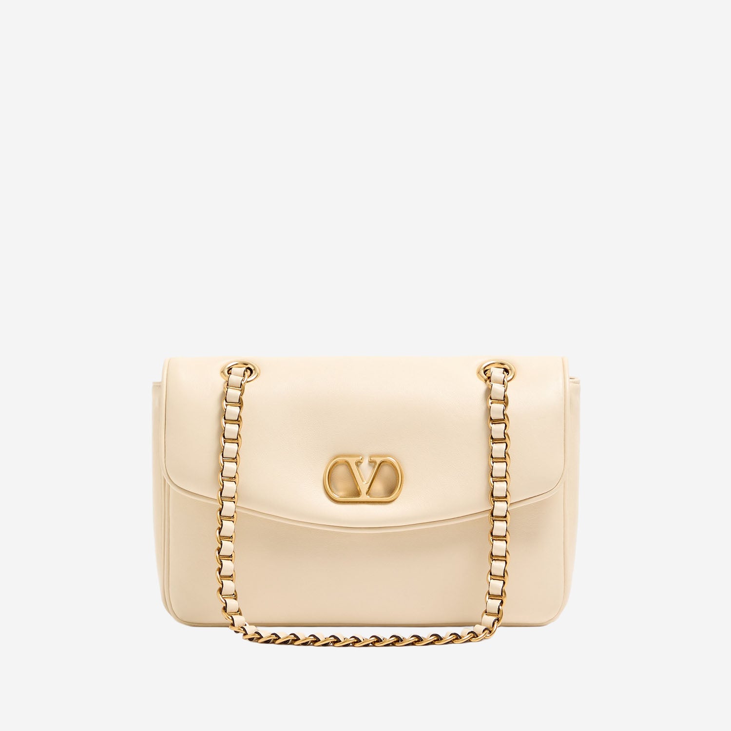 BORSA MEDIA CON CATENA VALENTINO GARAVANI DJUNA IN NAPPA 8W0B0T57 AIRREN VALENTINO GARAVANI 