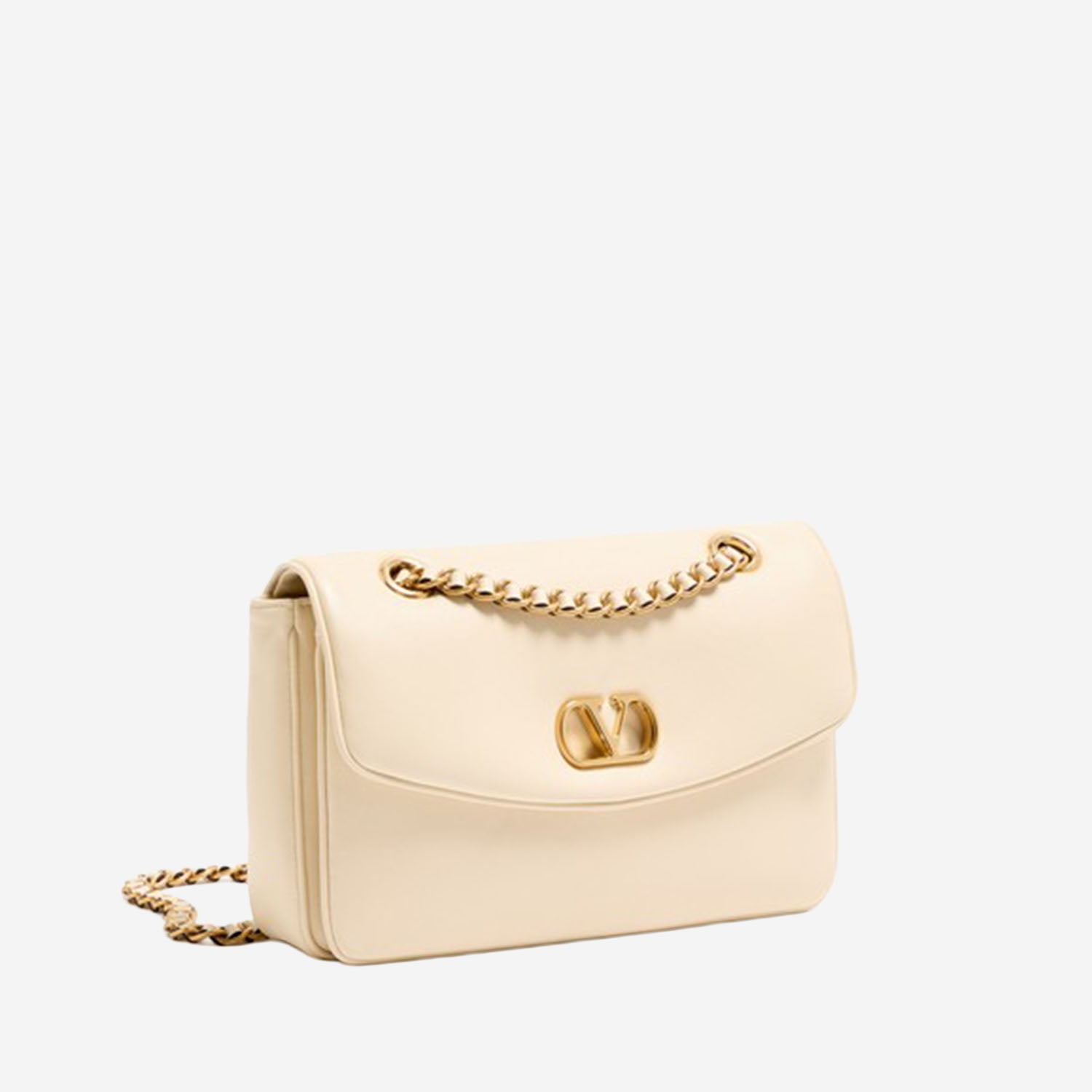 BORSA MEDIA CON CATENA VALENTINO GARAVANI DJUNA IN NAPPA 8W0B0T57 AIRREN VALENTINO GARAVANI 