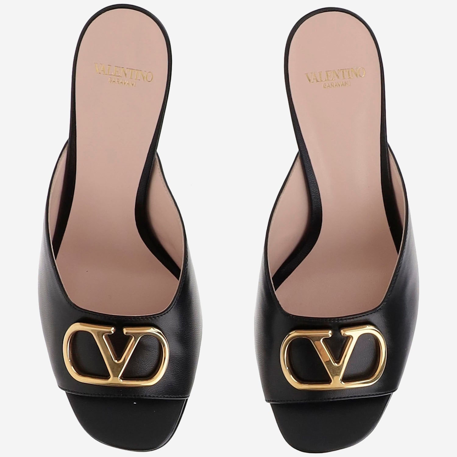 SANDALI CON TACCO IN PELLE 8W0S0NQ4 ZIC0NO VALENTINO GARAVANI 