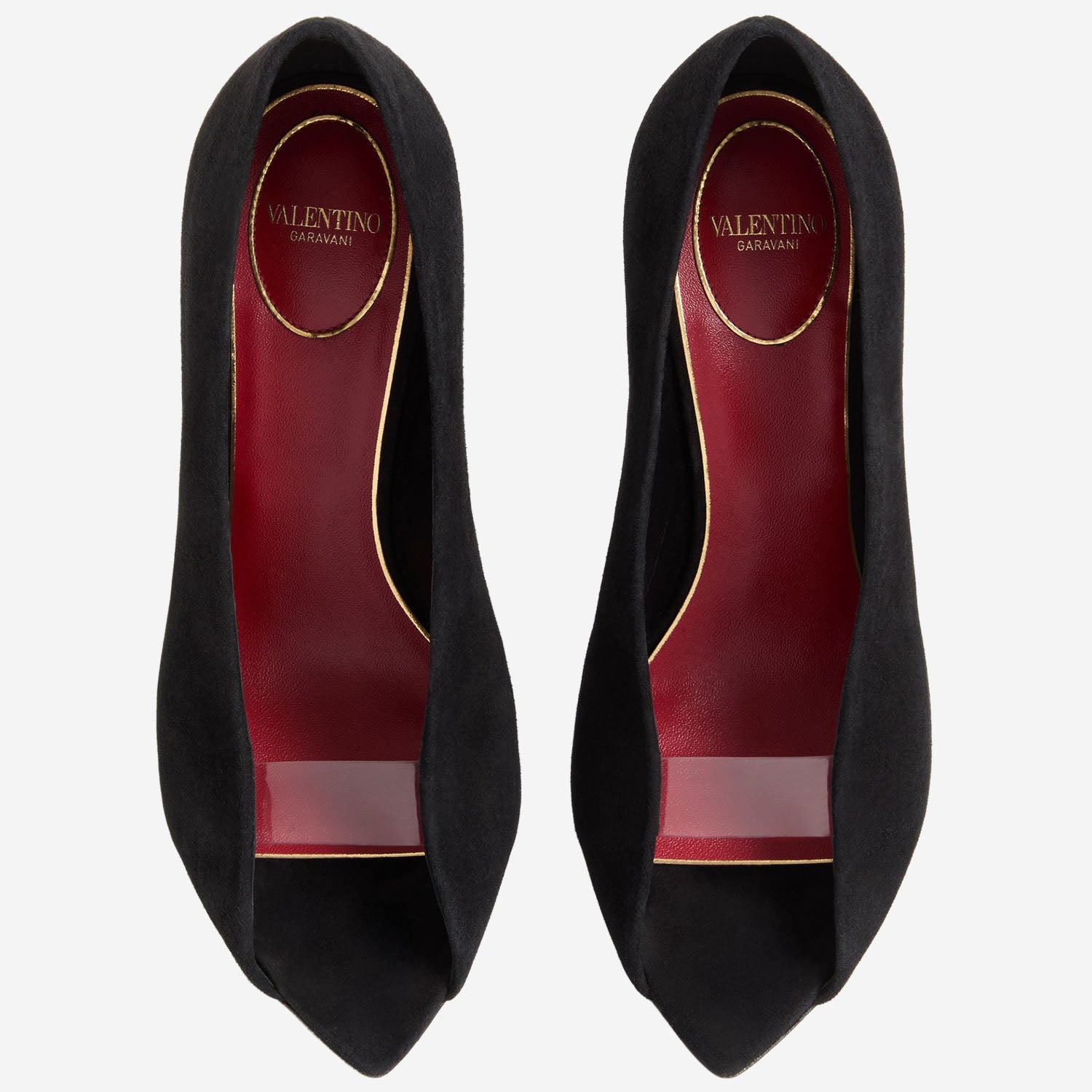 Décolleté Open Toe Révélé In pelle scamosciata 8W0S0PH4 UHG6LP VALENTINO GARAVANI 