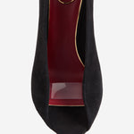 Décolleté Open Toe Révélé In pelle scamosciata 8W0S0PH4 UHG6LP VALENTINO GARAVANI 