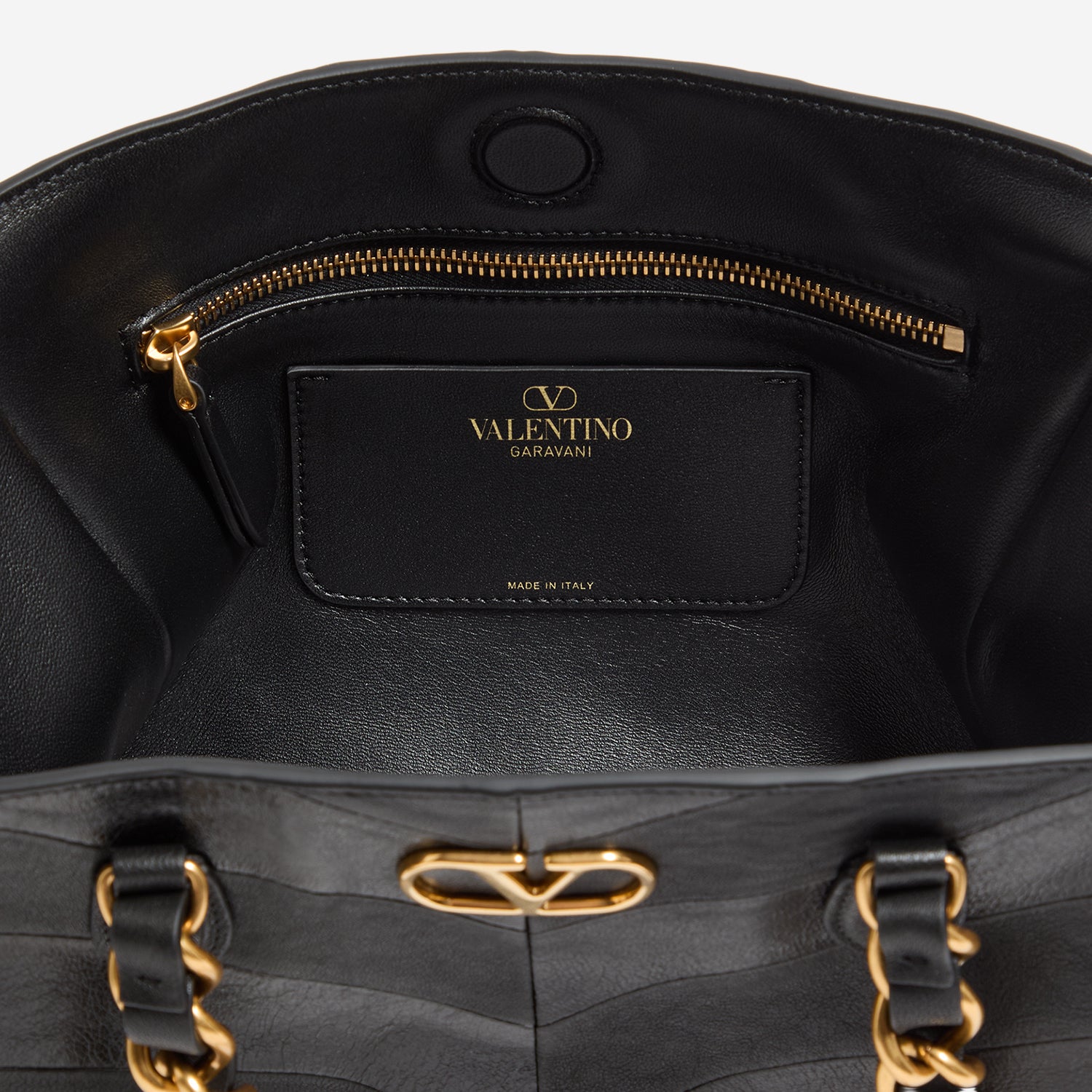 BORSA LASEIN IN PELLE CON MOTIVO CHEVRON 8W2B0T12 PSN0NO VALENTINO GARAVANI 