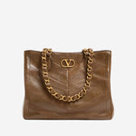 BORSA LASEIN IN PELLE CON MOTIVO CHEVRON 8W2B0T12 PSNBGQ VALENTINO GARAVANI 