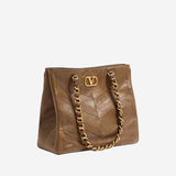 BORSA LASEIN IN PELLE CON MOTIVO CHEVRON 8W2B0T12 PSNBGQ VALENTINO GARAVANI 