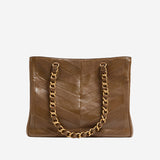 BORSA LASEIN IN PELLE CON MOTIVO CHEVRON 8W2B0T12 PSNBGQ VALENTINO GARAVANI 